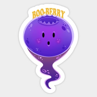 Boo-berry Halloween Sticker